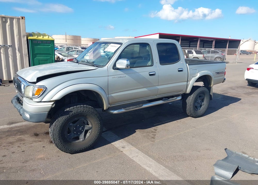 2001 TOYOTA TACOMA PRERUNNER V6 VIN: 5TEGN92N41Z867836