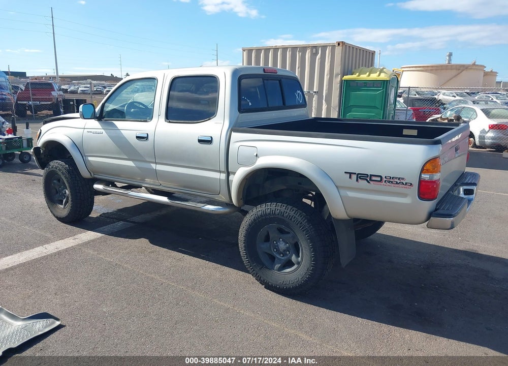 2001 TOYOTA TACOMA PRERUNNER V6 VIN: 5TEGN92N41Z867836
