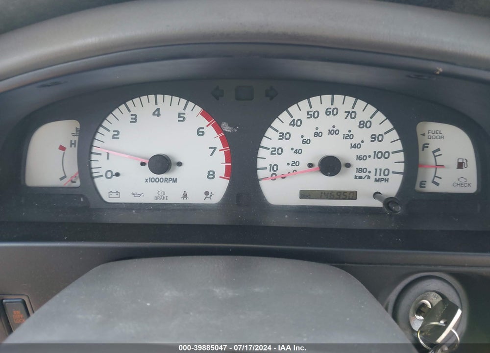 2001 TOYOTA TACOMA PRERUNNER V6 VIN: 5TEGN92N41Z867836