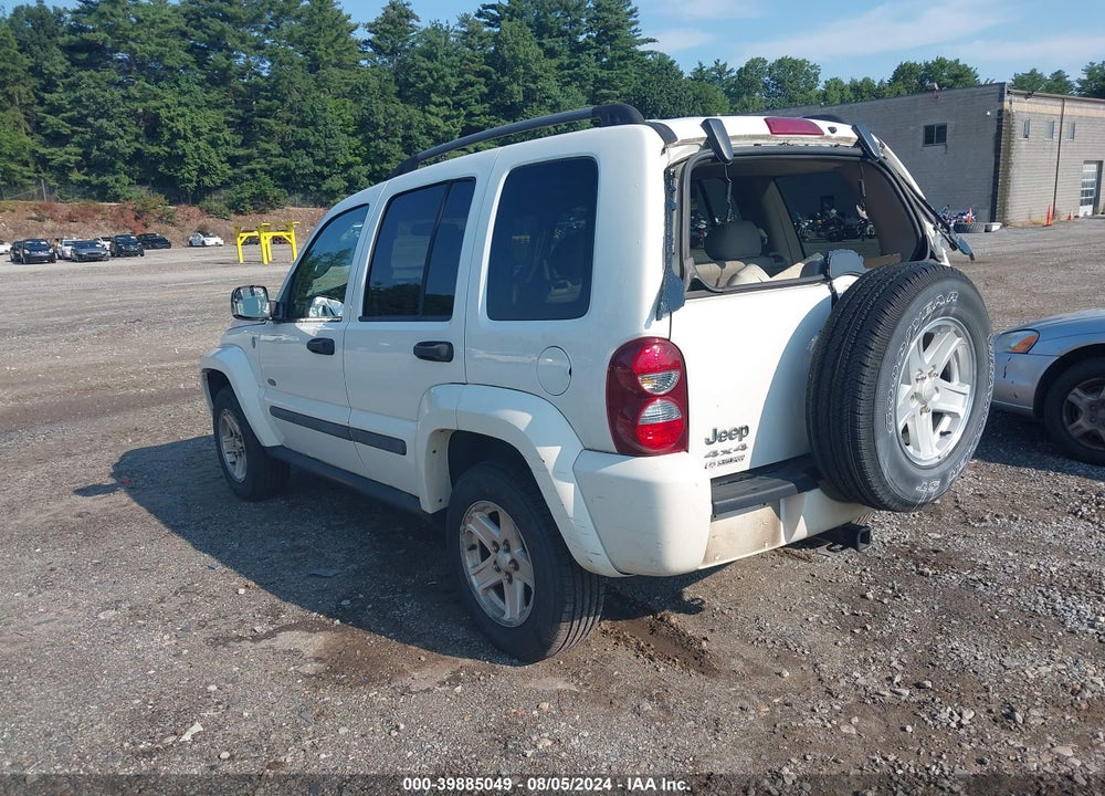 2007 JEEP LIBERTY SPORT VIN: 1J4GL48K57W567115