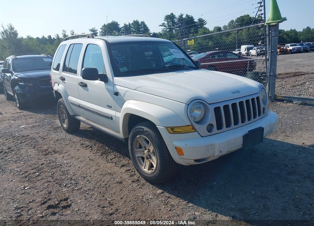 2007 JEEP LIBERTY SPORT VIN: 1J4GL48K57W567115