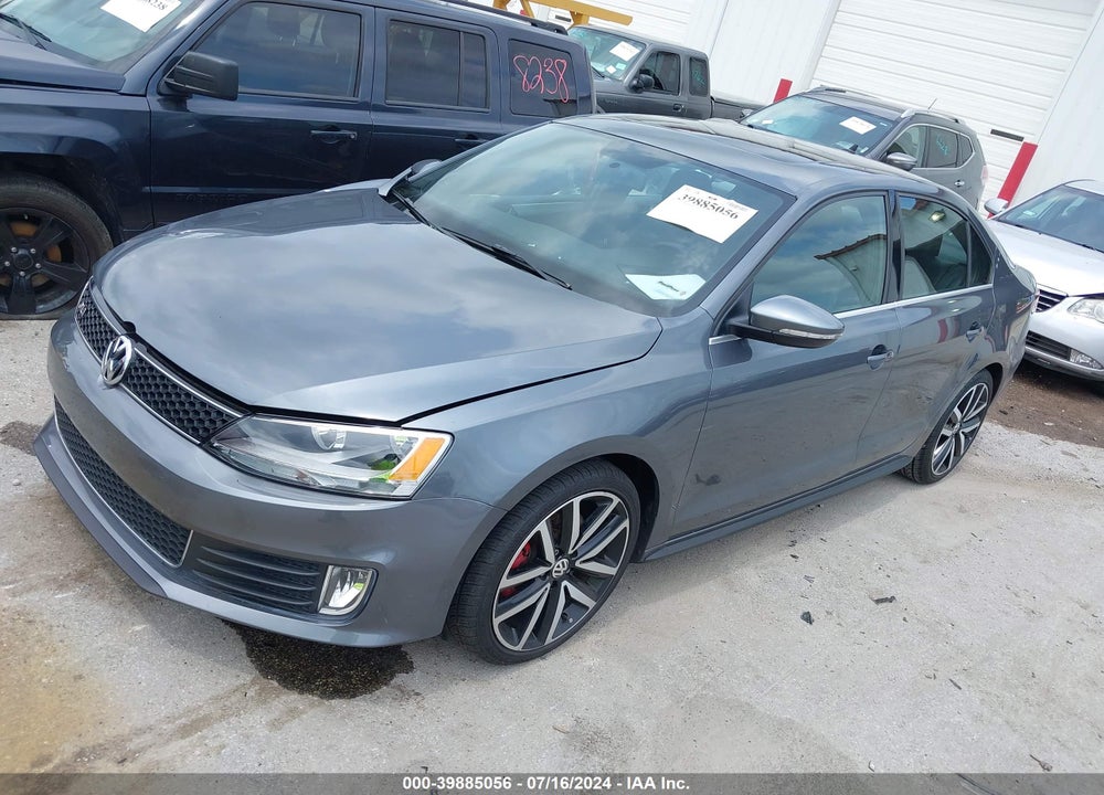 2014 VOLKSWAGEN JETTA GLI AUTOBAHN VIN: 3VW4T7AJ4EM353710