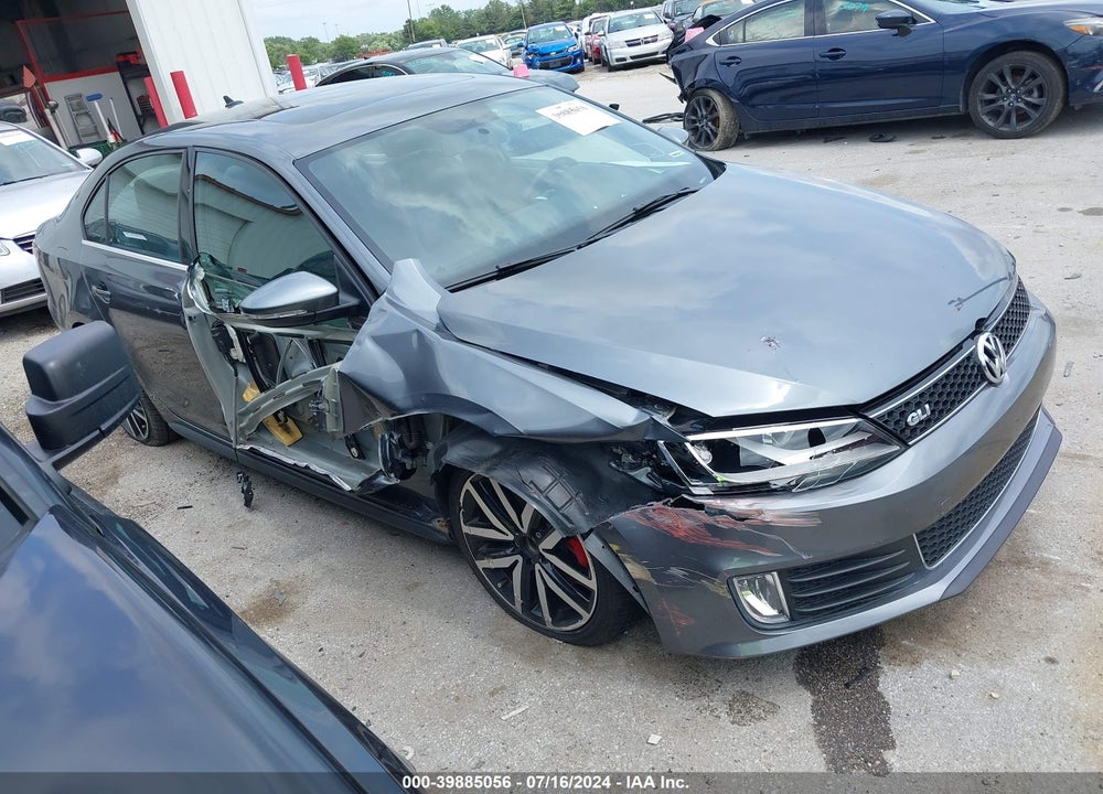2014 VOLKSWAGEN JETTA GLI AUTOBAHN VIN: 3VW4T7AJ4EM353710