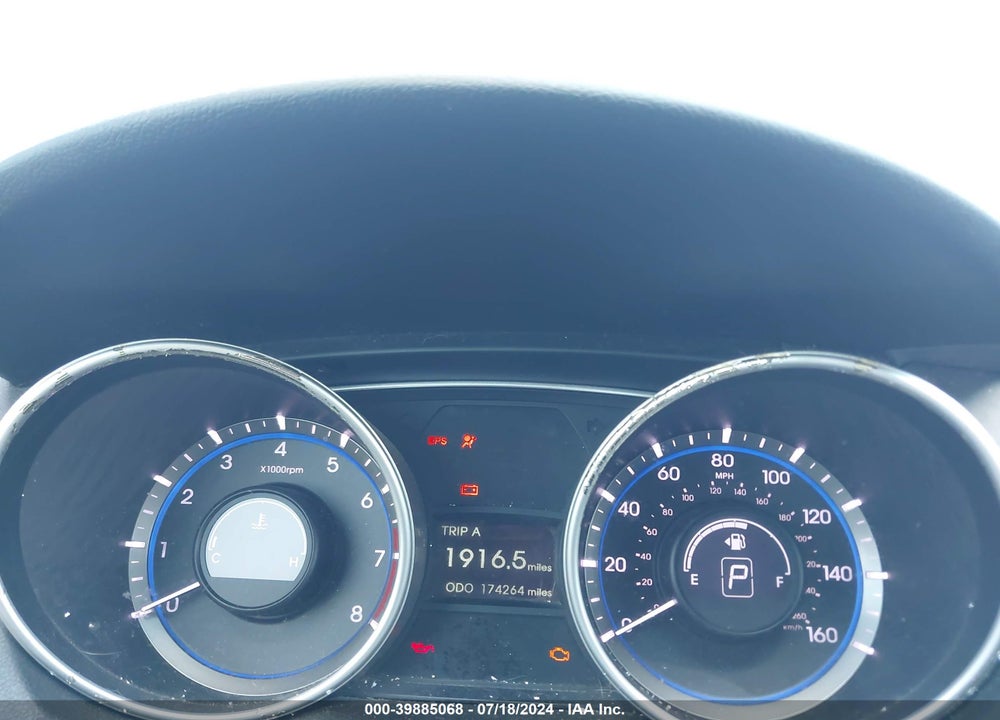 2011 HYUNDAI SONATA GLS VIN: 5NPEB4AC3BH292068