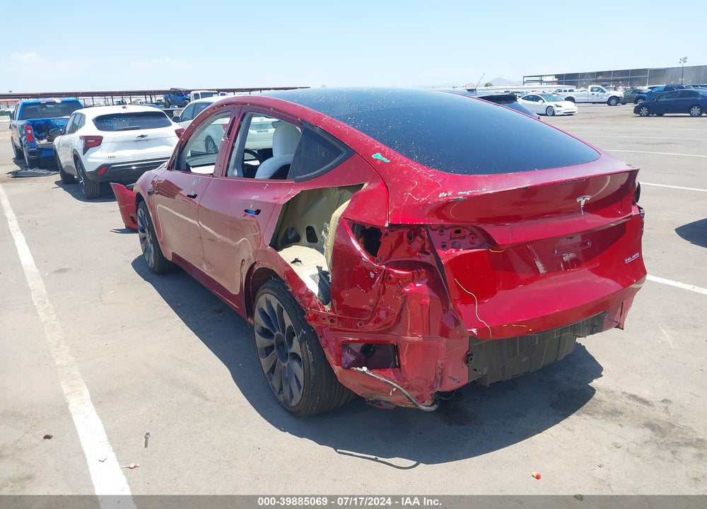 2024 TESLA MODEL Y PERFORMANCE DUAL MOTOR ALL-WHEEL DRIVE VIN: 7SAYGDEF1RA276835