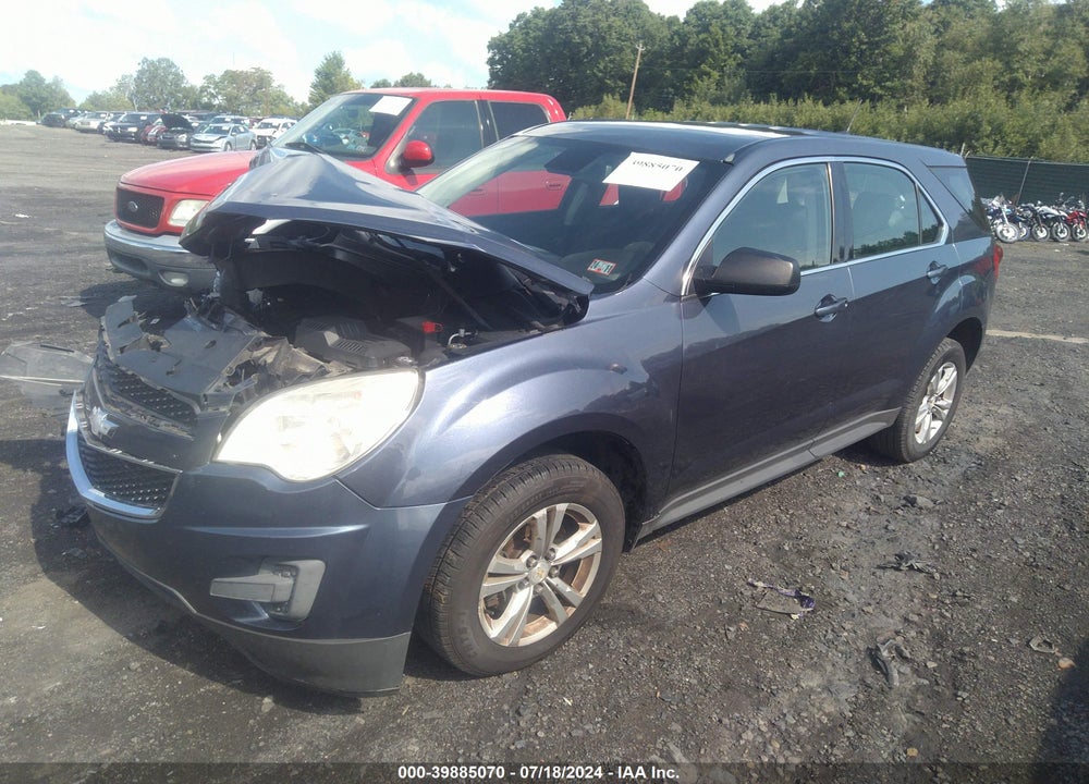 2013 CHEVROLET EQUINOX LS VIN: 2GNALBEK4D6319245