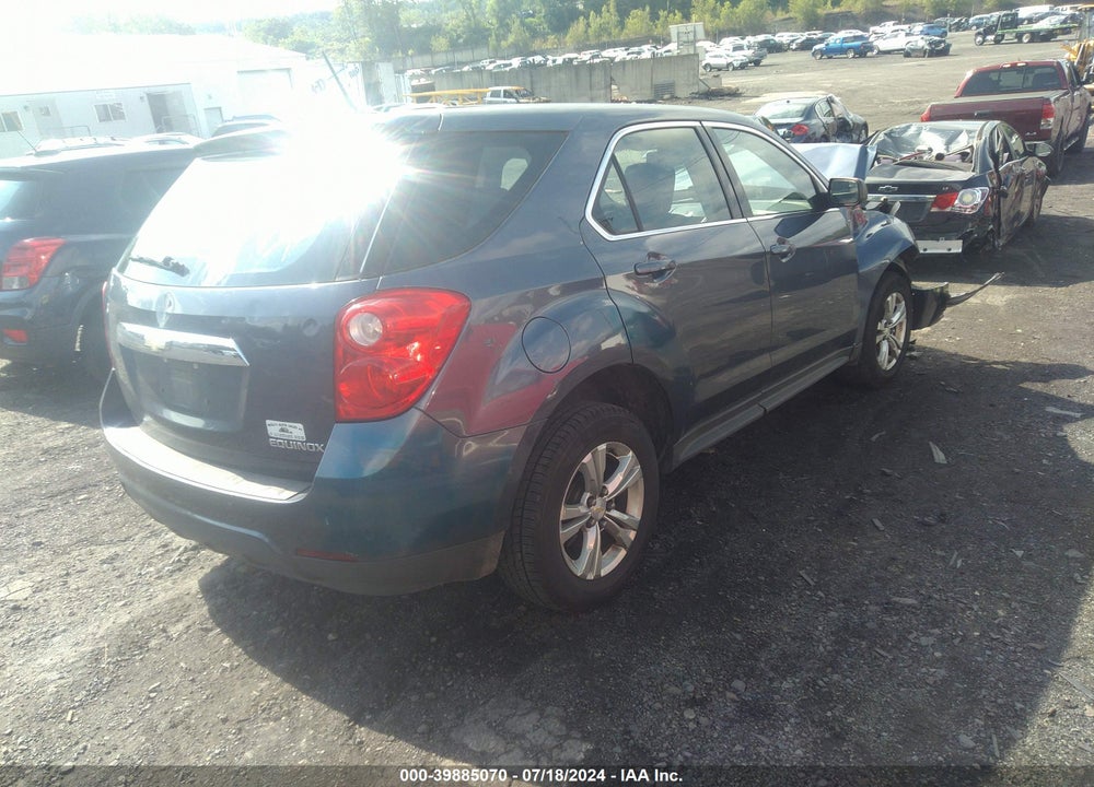 2013 CHEVROLET EQUINOX LS VIN: 2GNALBEK4D6319245