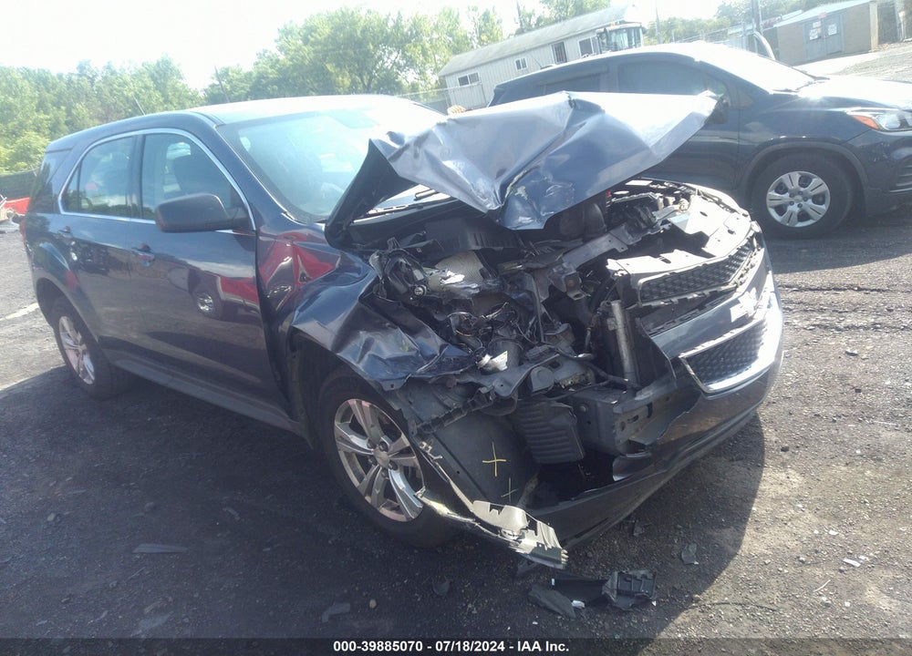 2013 CHEVROLET EQUINOX LS VIN: 2GNALBEK4D6319245