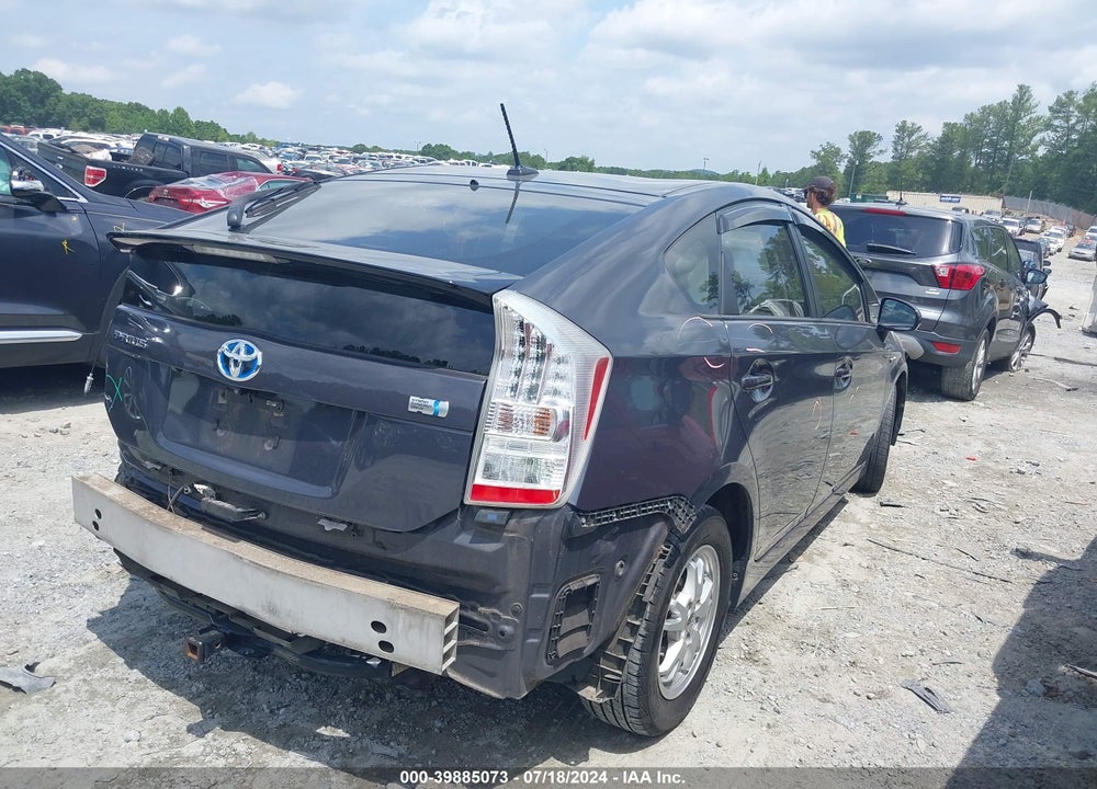 2010 TOYOTA PRIUS IV VIN: JTDKN3DU3A0109840
