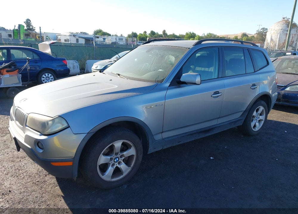 2008 BMW X3 3.0SI VIN: WBXPC93488WJ19628