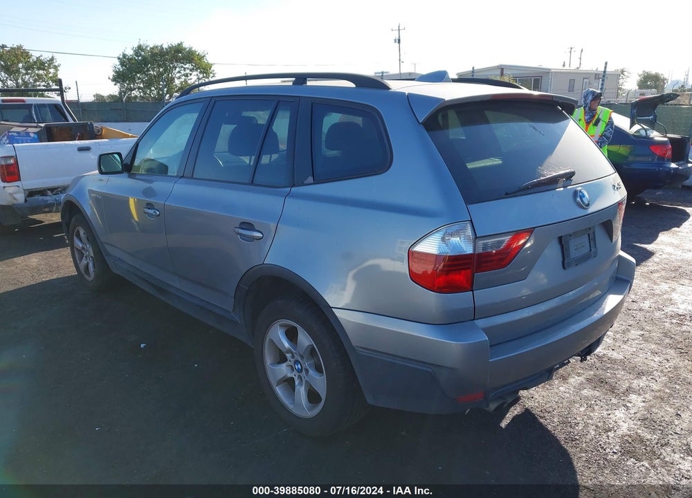 2008 BMW X3 3.0SI VIN: WBXPC93488WJ19628
