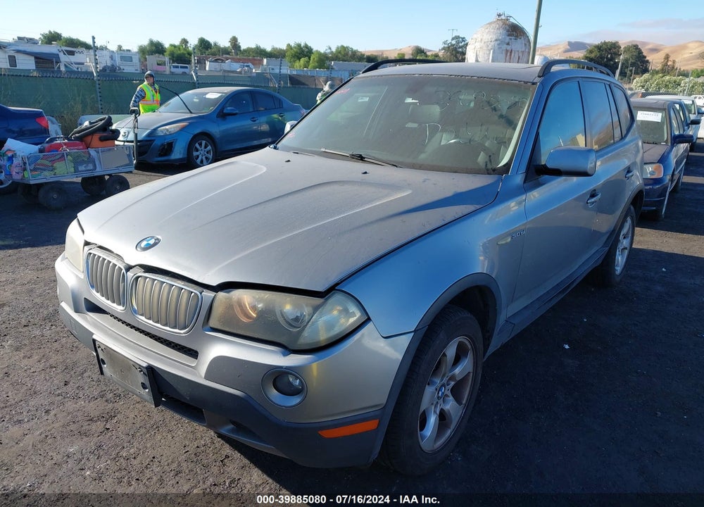 2008 BMW X3 3.0SI VIN: WBXPC93488WJ19628