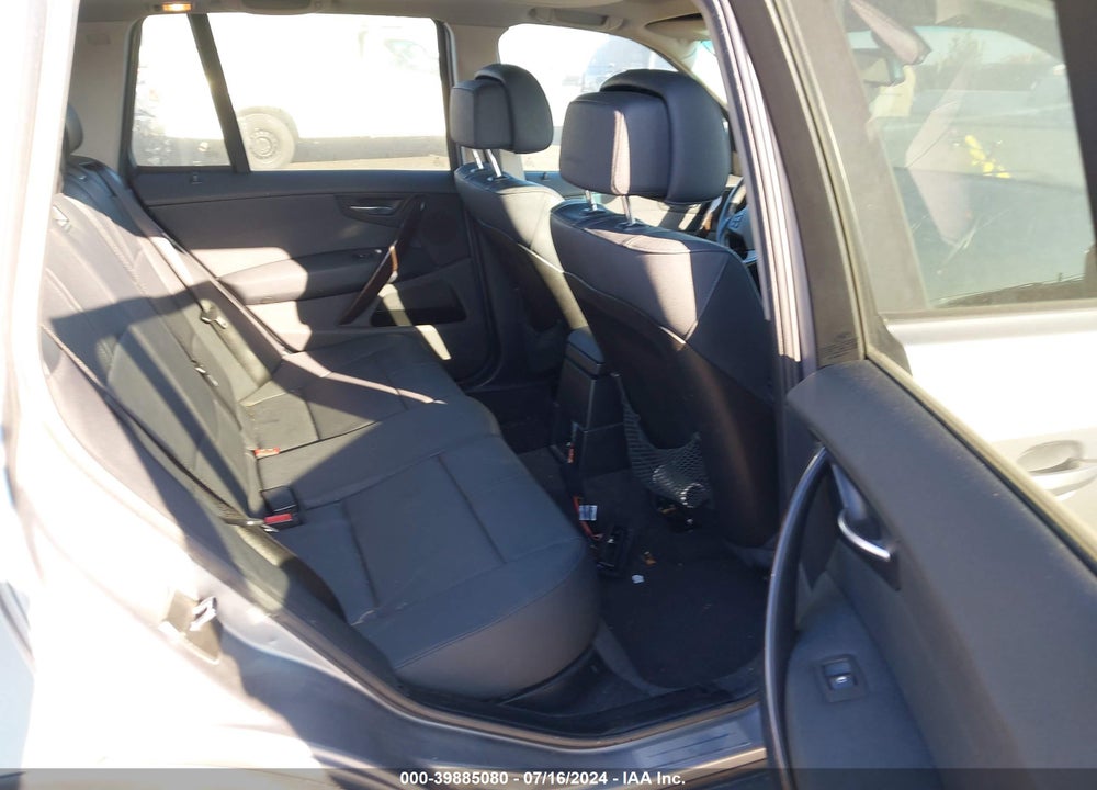 2008 BMW X3 3.0SI VIN: WBXPC93488WJ19628
