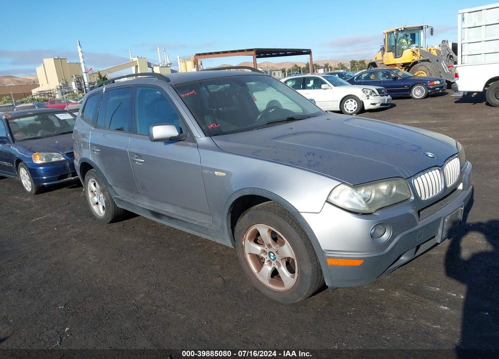 2008 BMW X3 3.0SI VIN: WBXPC93488WJ19628