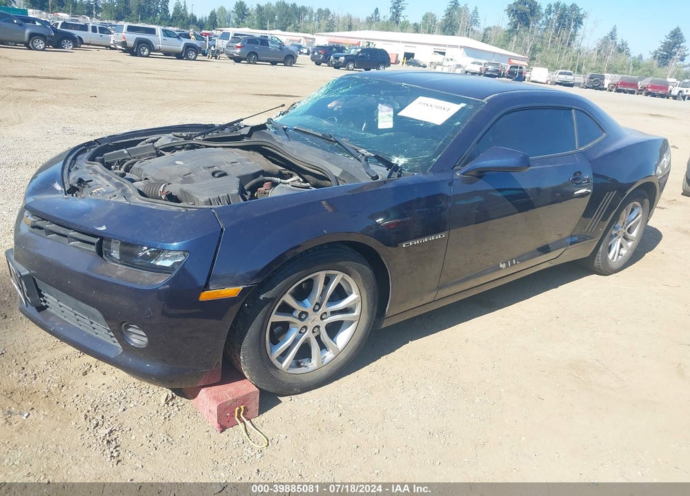 2015 CHEVROLET CAMARO 2LS VIN: 2G1FB1E35F9178877