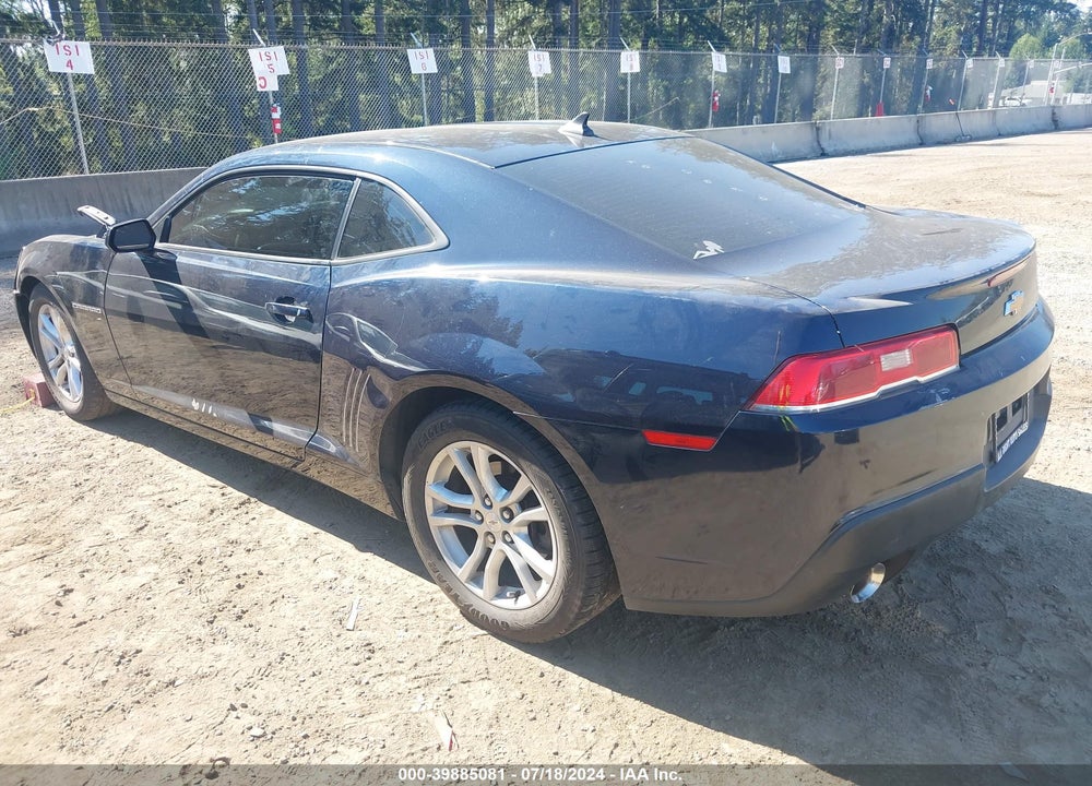 2015 CHEVROLET CAMARO 2LS VIN: 2G1FB1E35F9178877