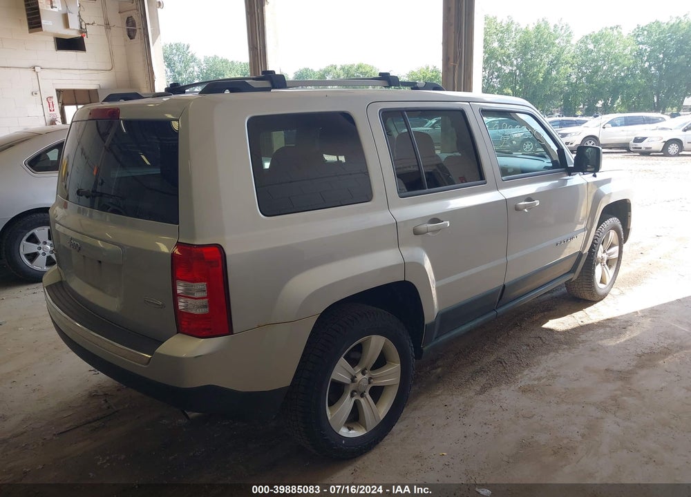 2011 JEEP PATRIOT LATITUDE X VIN: 1J4NF4GB7BD227503