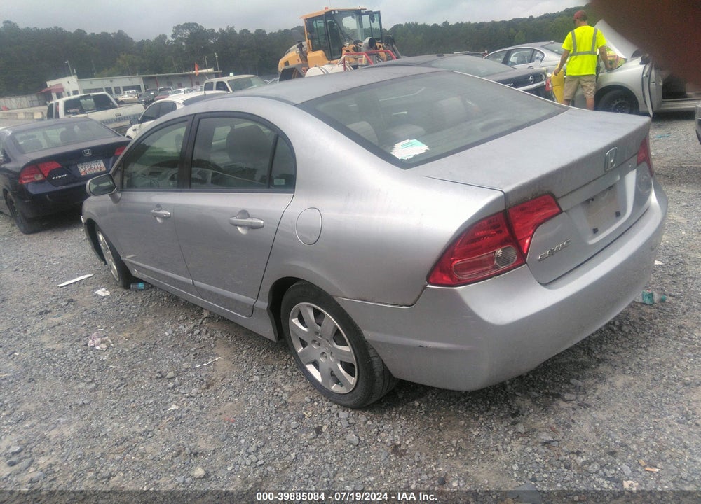 2008 HONDA CIVIC LX VIN: 2HGFA16578H350900