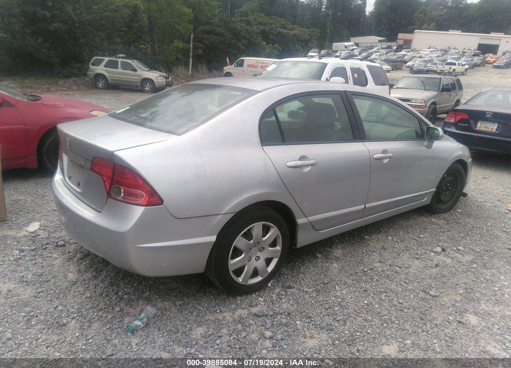 2008 HONDA CIVIC LX VIN: 2HGFA16578H350900