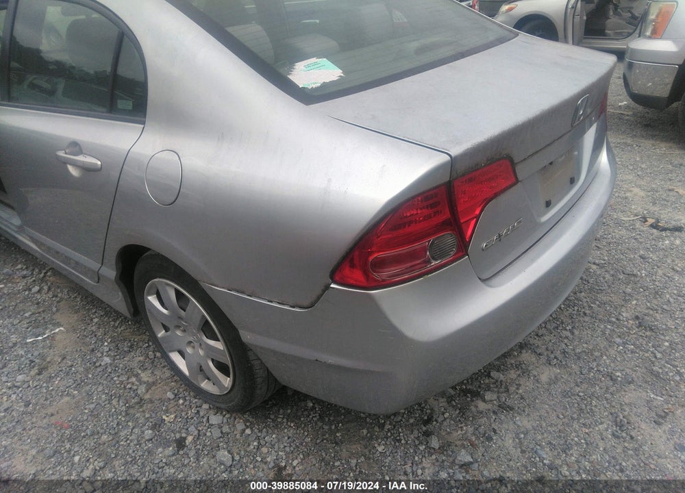 2008 HONDA CIVIC LX VIN: 2HGFA16578H350900