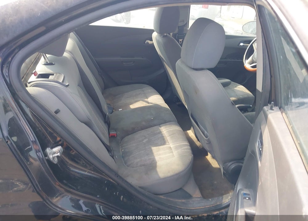 2012 CHEVROLET SONIC 2LT VIN: 1G1JC5SH9C4140288