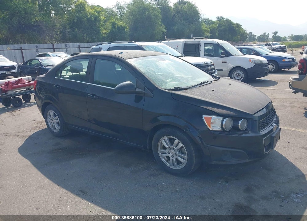 2012 CHEVROLET SONIC 2LT VIN: 1G1JC5SH9C4140288