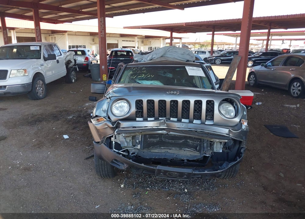 2014 JEEP PATRIOT LATITUDE VIN: 1C4NJPFB3ED529964