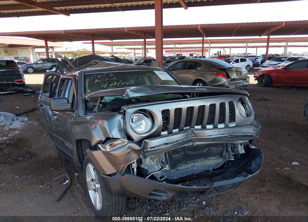 2014 JEEP PATRIOT LATITUDE VIN: 1C4NJPFB3ED529964