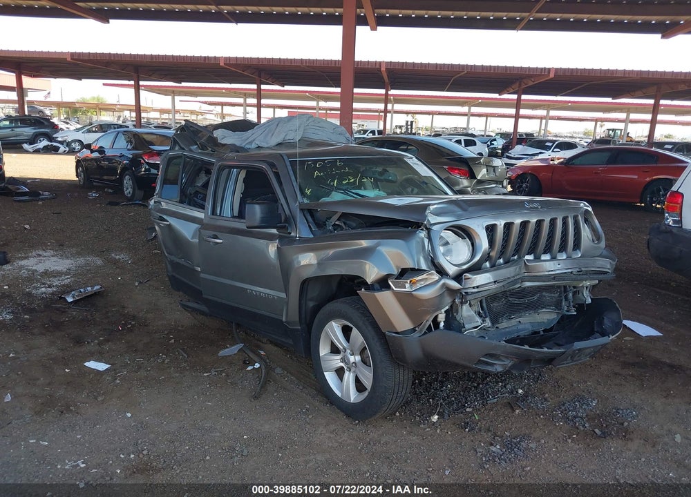 2014 JEEP PATRIOT LATITUDE VIN: 1C4NJPFB3ED529964
