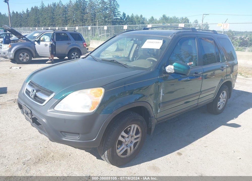 2003 HONDA CR-V EX VIN: SHSRD78893U125981
