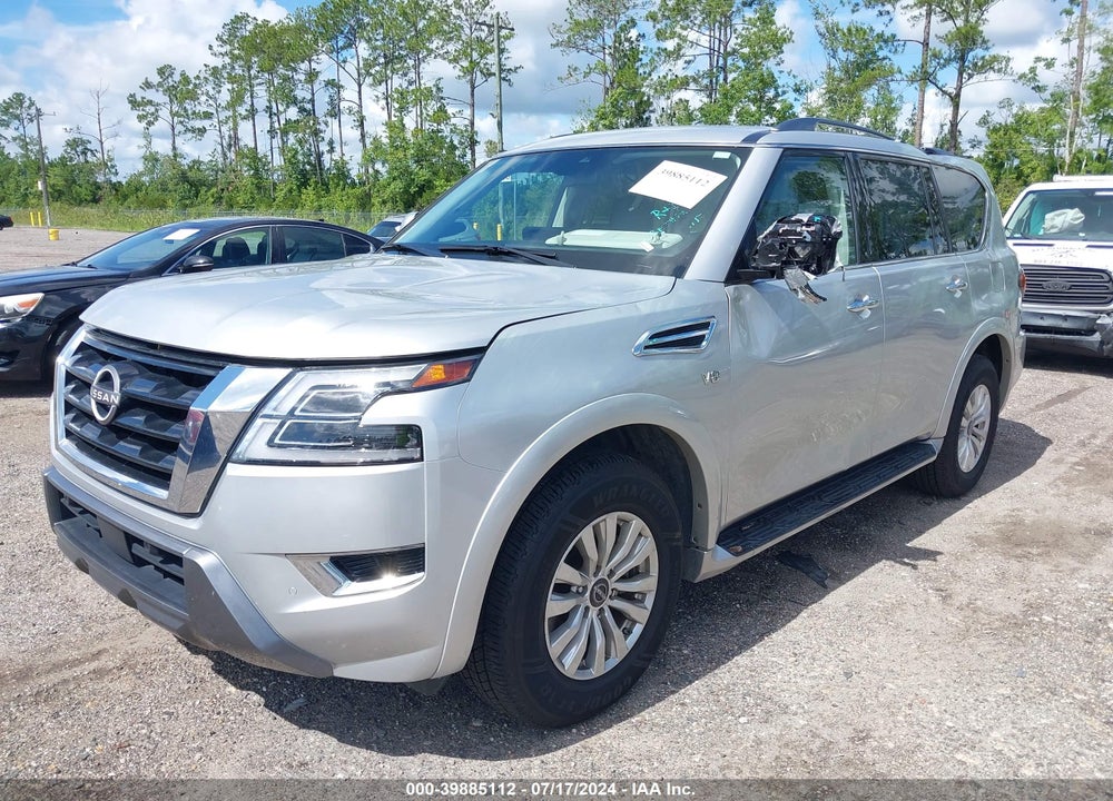2022 NISSAN ARMADA SV 4WD VIN: JN8AY2AD6N9676907