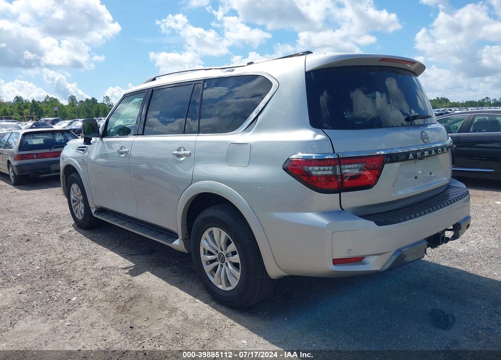 2022 NISSAN ARMADA SV 4WD VIN: JN8AY2AD6N9676907