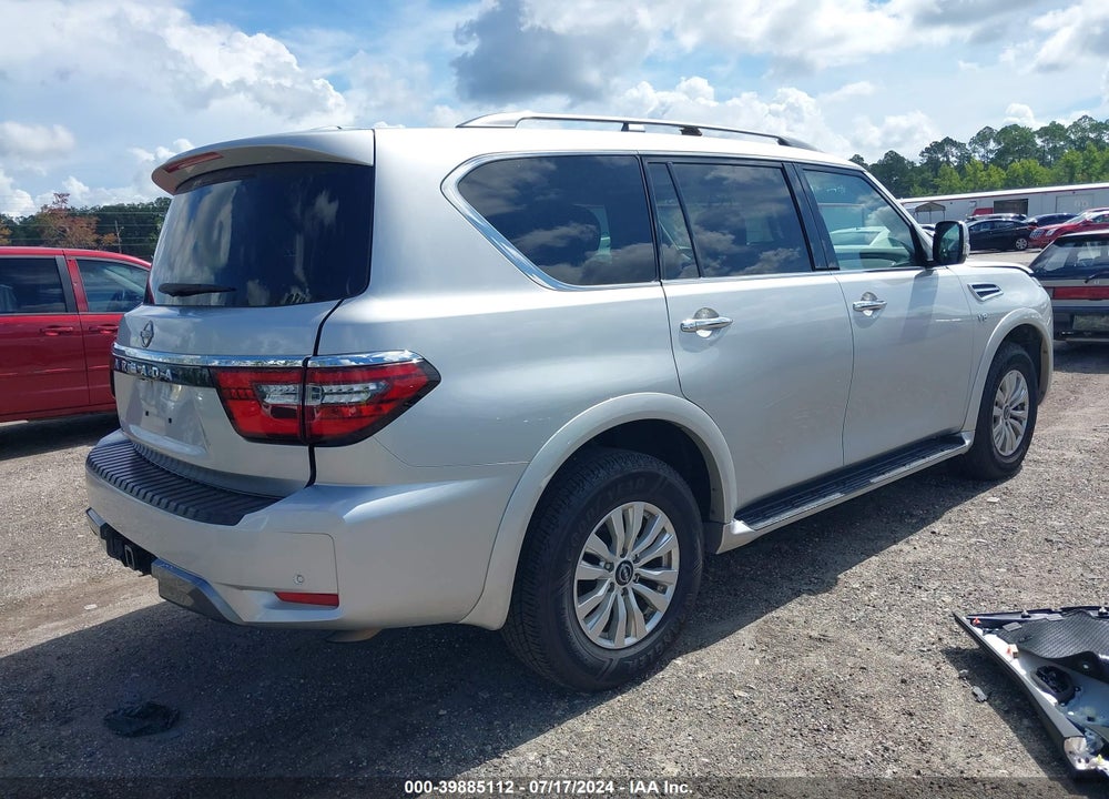 2022 NISSAN ARMADA SV 4WD VIN: JN8AY2AD6N9676907