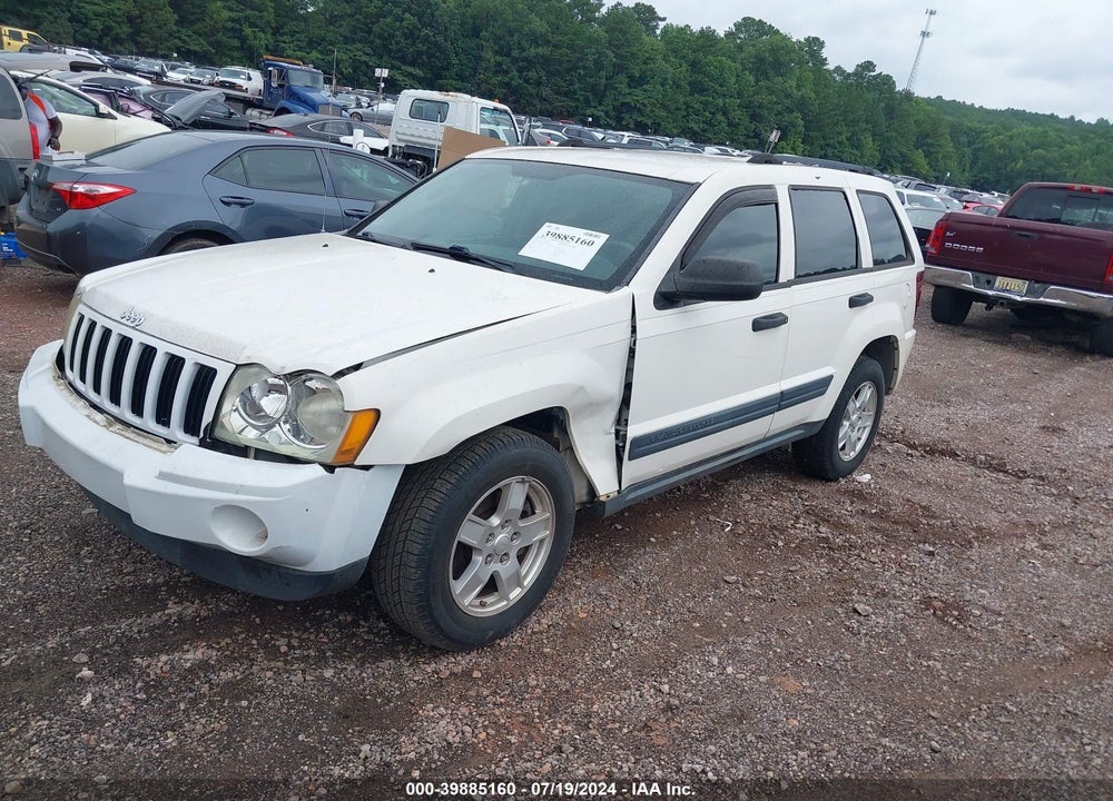 2005 JEEP GRAND CHEROKEE LAREDO VIN: 1J4GS48K05C689804
