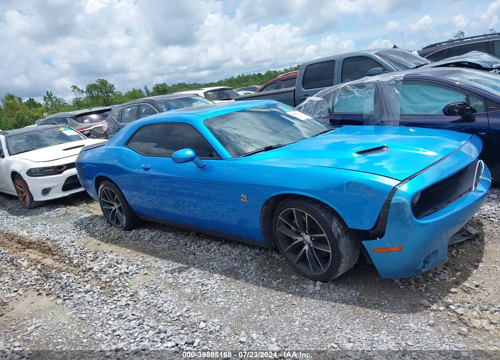 2016 DODGE CHALLENGER R/T SCAT PACK VIN: 2C3CDZFJ6GH148637