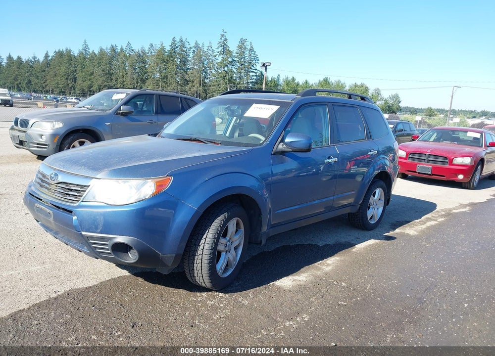 2009 SUBARU FORESTER 2.5X VIN: JF2SH63649G740631