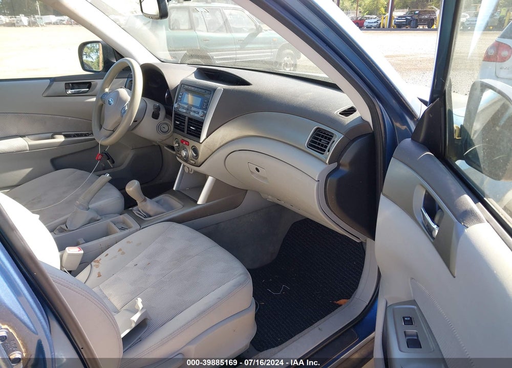 2009 SUBARU FORESTER 2.5X VIN: JF2SH63649G740631