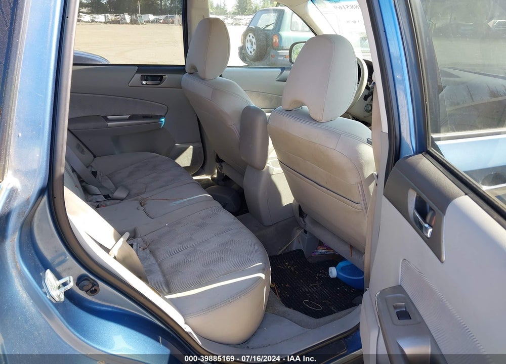 2009 SUBARU FORESTER 2.5X VIN: JF2SH63649G740631