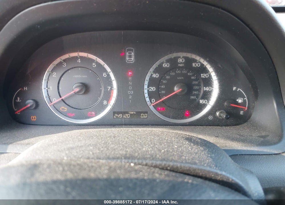 2010 HONDA ACCORD 2.4 EX-L VIN: 1HGCP2F80AA064389