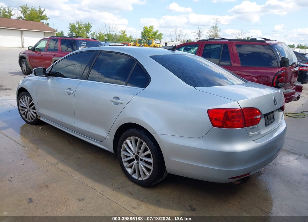 2012 VOLKSWAGEN JETTA 2.5L SEL VIN: 3VWLP7AJ5CM428590