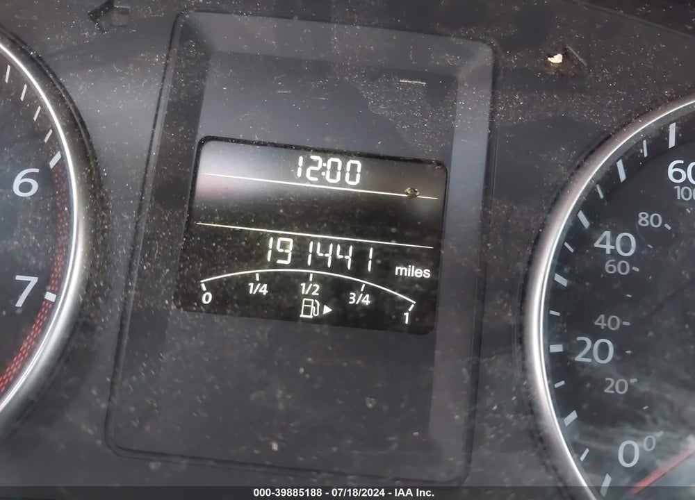 2012 VOLKSWAGEN JETTA 2.5L SEL VIN: 3VWLP7AJ5CM428590