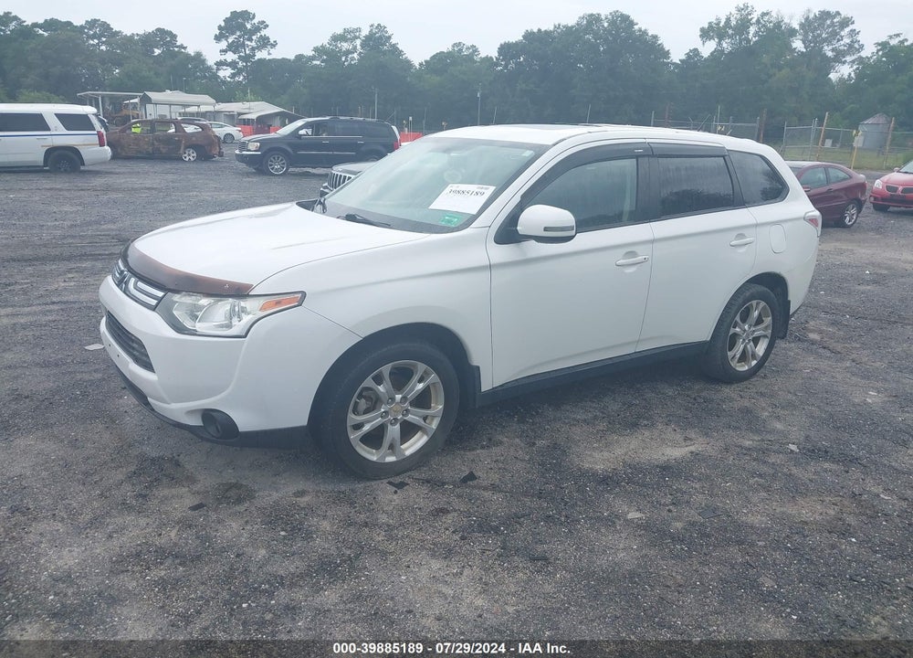 2014 MITSUBISHI OUTLANDER SE VIN: JA4AZ3A35EZ006572