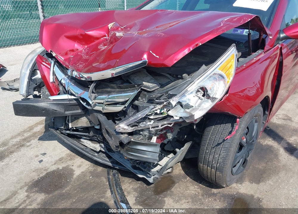 2012 HYUNDAI SONATA GLS VIN: 5NPEB4AC7CH336879