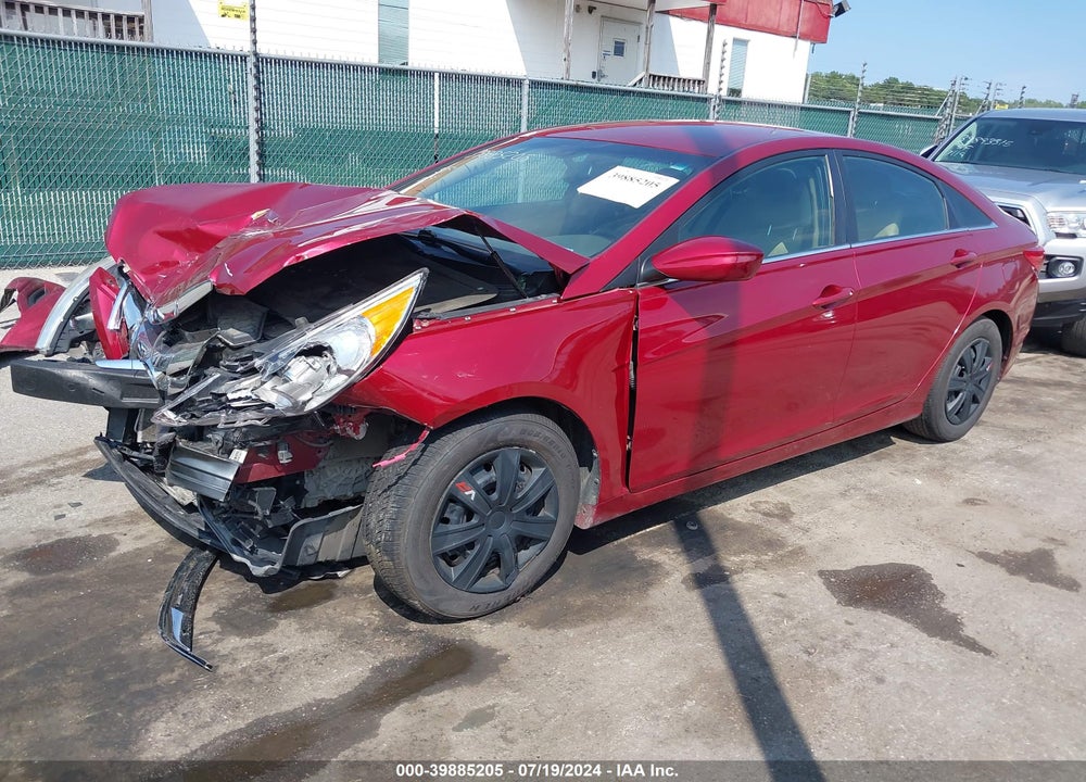 2012 HYUNDAI SONATA GLS VIN: 5NPEB4AC7CH336879