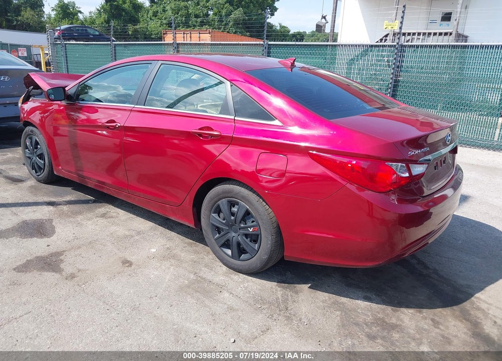 2012 HYUNDAI SONATA GLS VIN: 5NPEB4AC7CH336879
