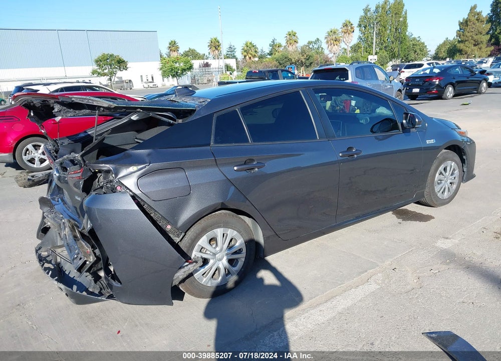 2021 TOYOTA PRIUS PRIME VIN: JTDKAMFP9M3184473
