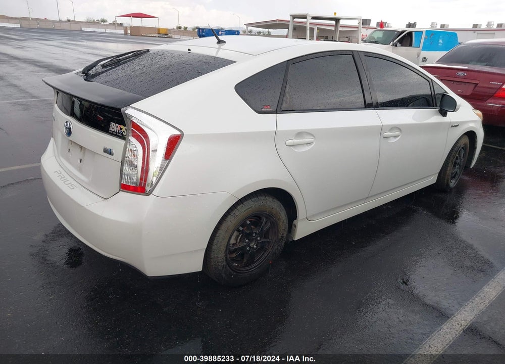 2012 TOYOTA PRIUS TWO VIN: JTDKN3DU3C5476758