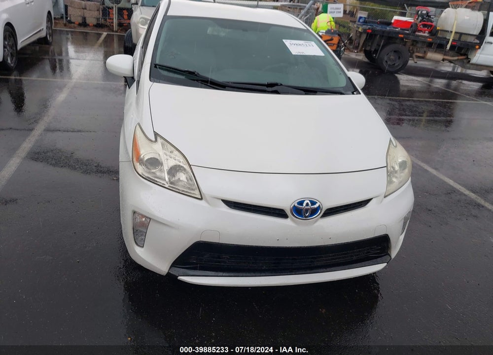 2012 TOYOTA PRIUS TWO VIN: JTDKN3DU3C5476758