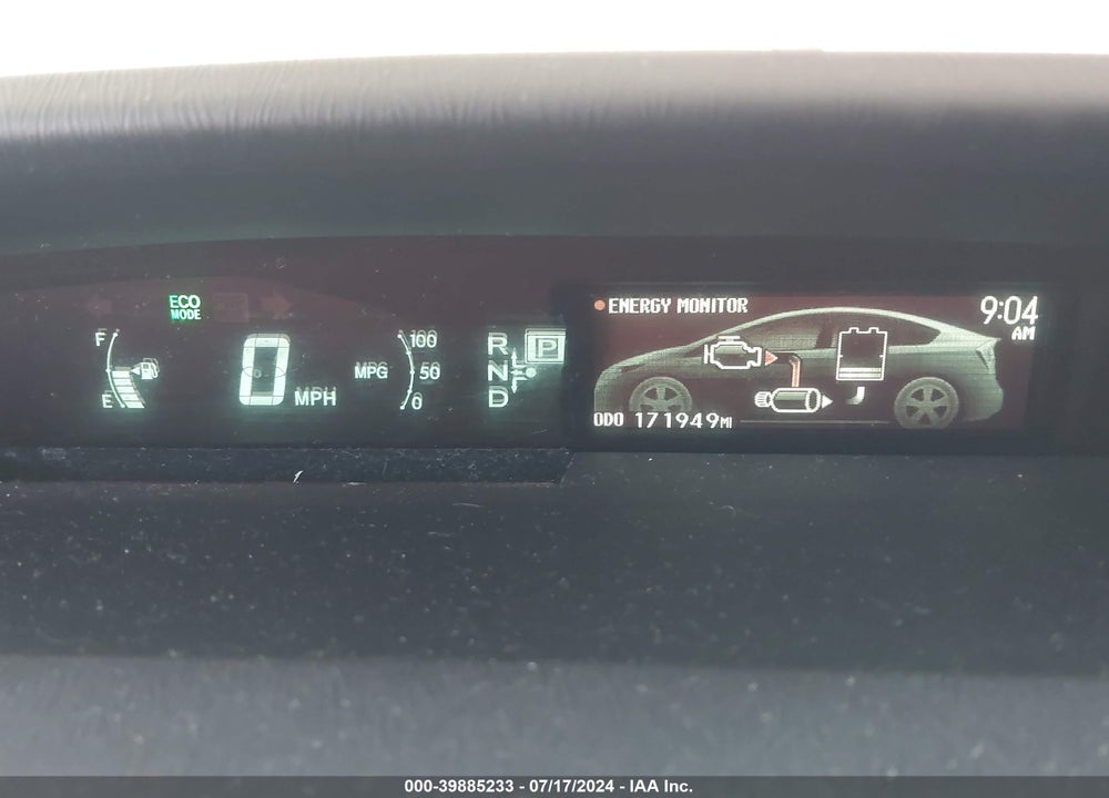2012 TOYOTA PRIUS TWO VIN: JTDKN3DU3C5476758