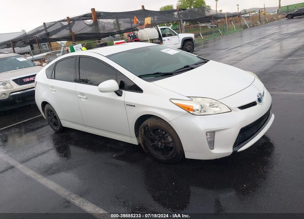 2012 TOYOTA PRIUS TWO VIN: JTDKN3DU3C5476758